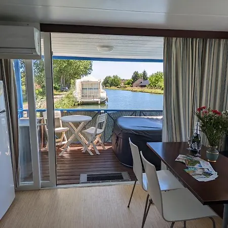 Cottage Flottant Jacuzzi Prive En Option Gamme Superieure Saint-Jean-de-Losne Exterior photo